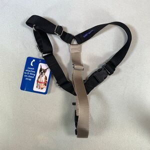 Dog Easy Walk Petsafe Leash attaches to d-rings on chest strap collar nwt new